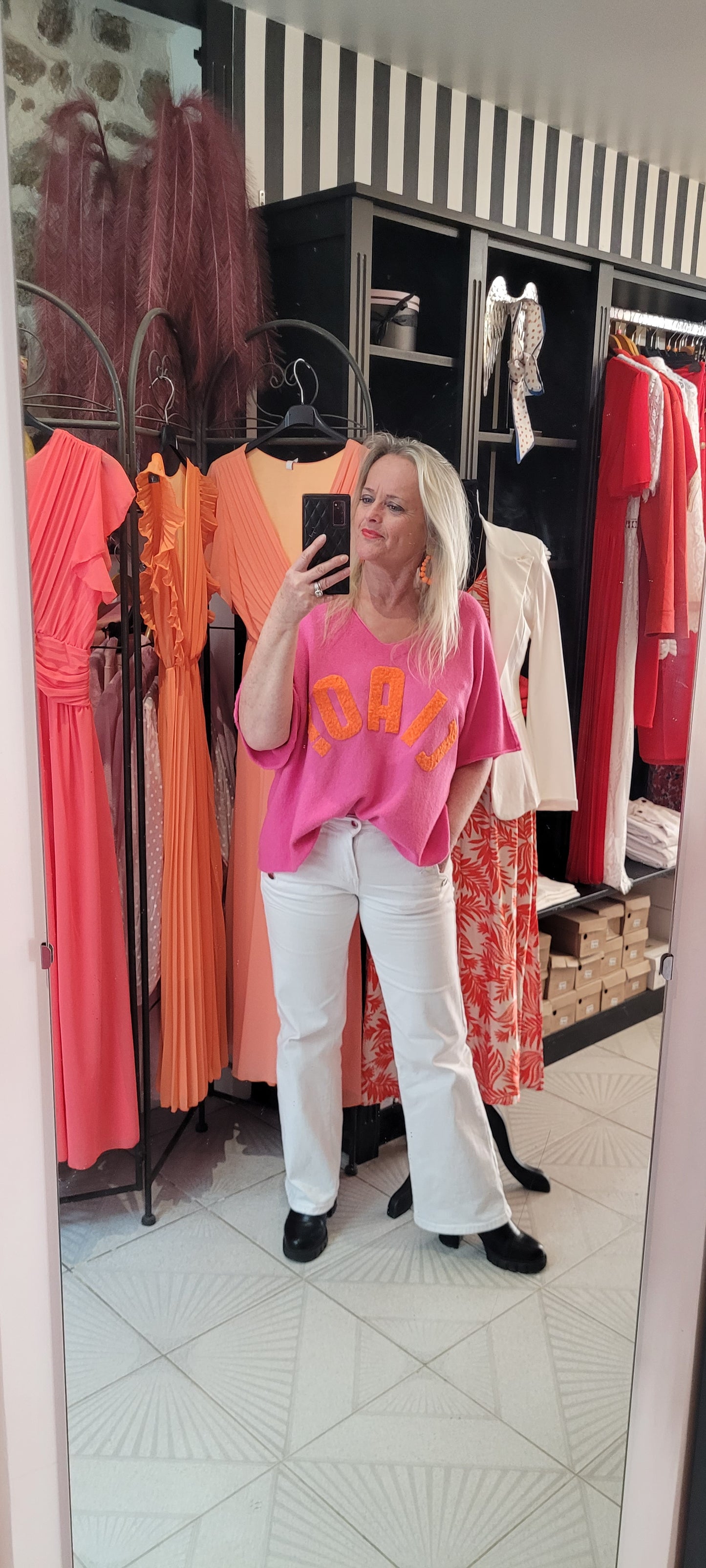Pull Ciao grande taille