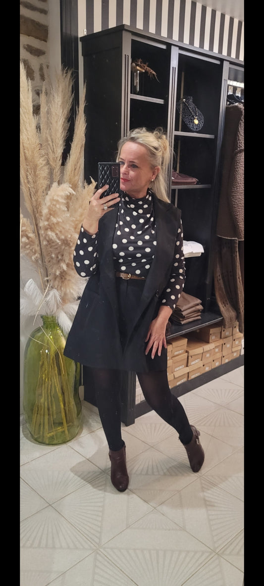 Blazer Hélène sans manche croisé