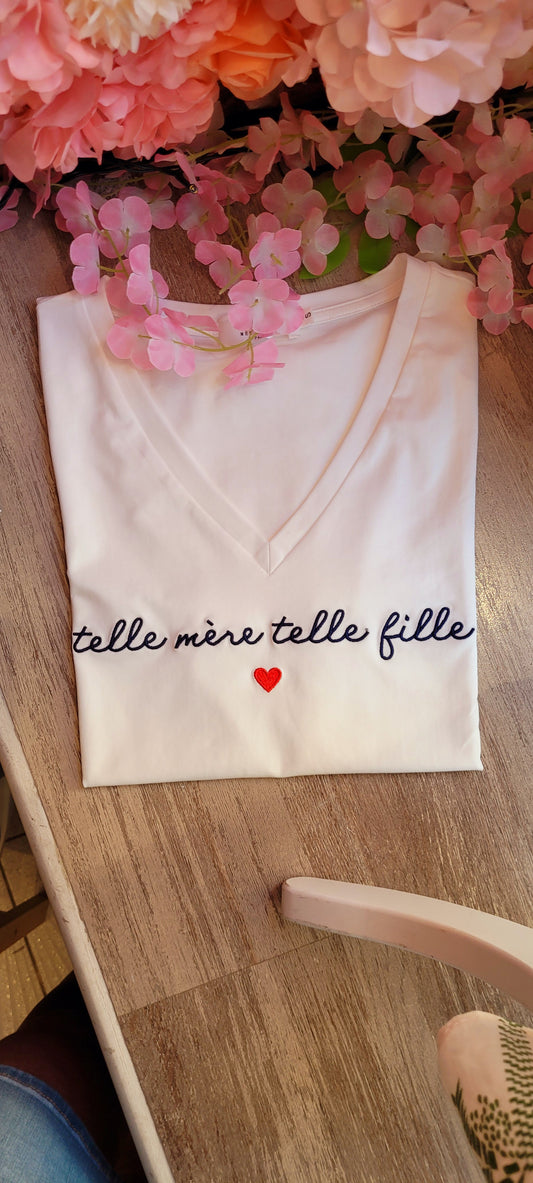 T.Shirt Telle mère telle fille