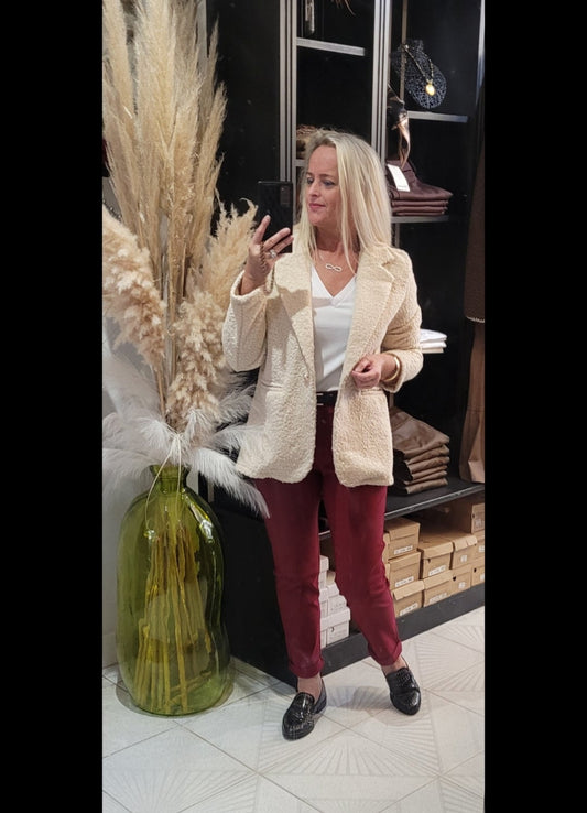 Veste Luce Mouton Bouclettes