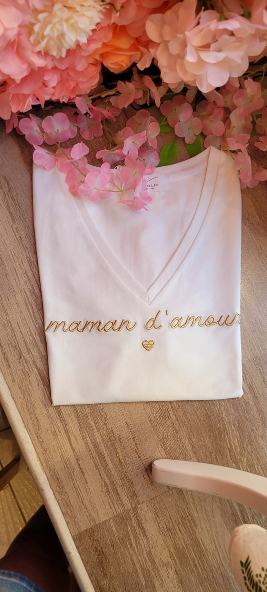 T.SHirt Maman D'amour
