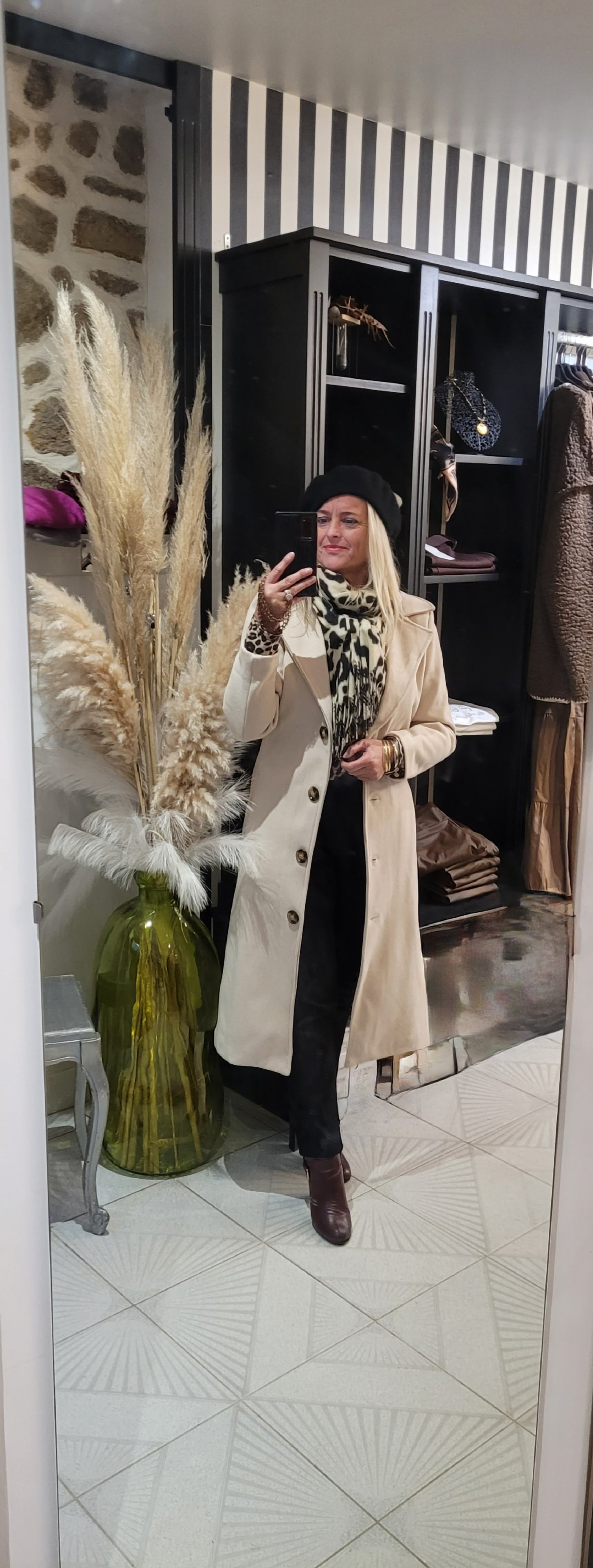 Manteau Jeanne beige