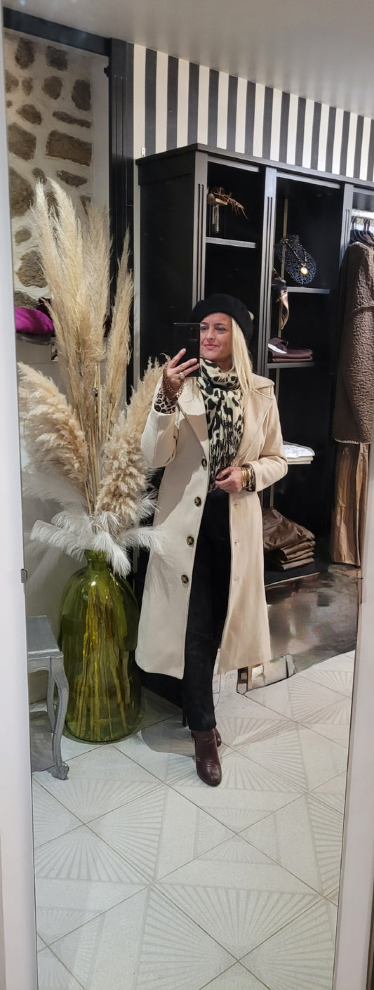 Manteau Jeanne beige