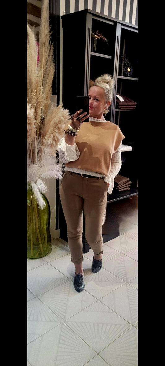 Pull Jade sans manche