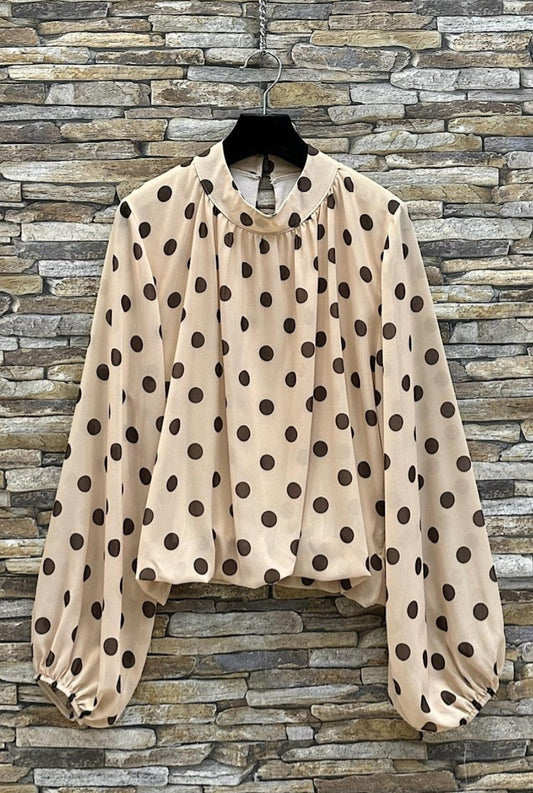Blouse Enora à Pois