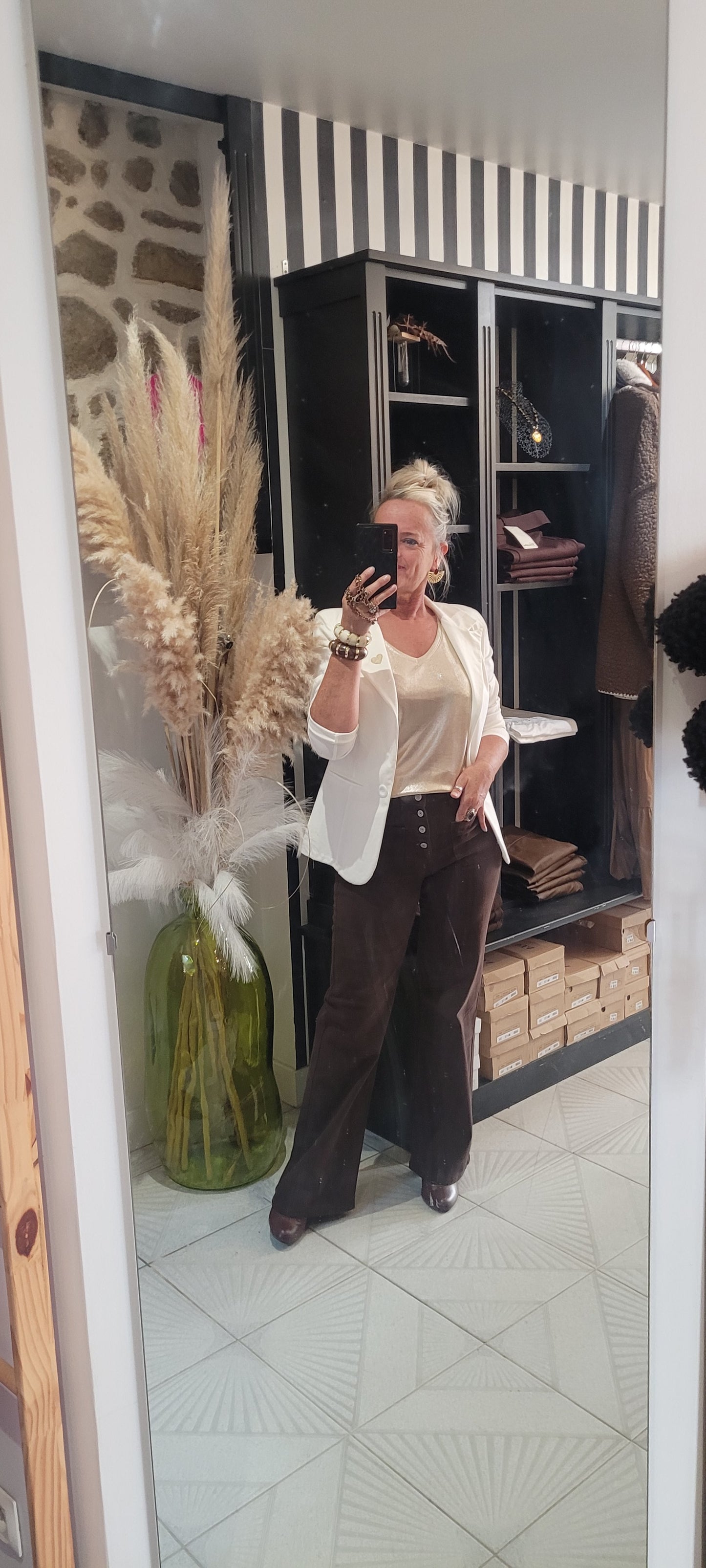 Blazer Louna Ivoire