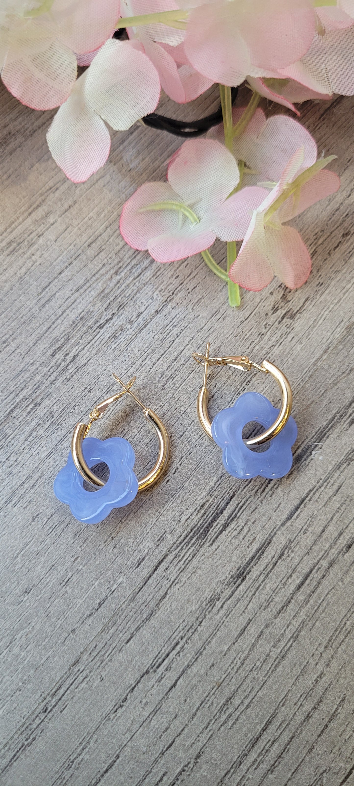 Boucles d'Oreilles Flower