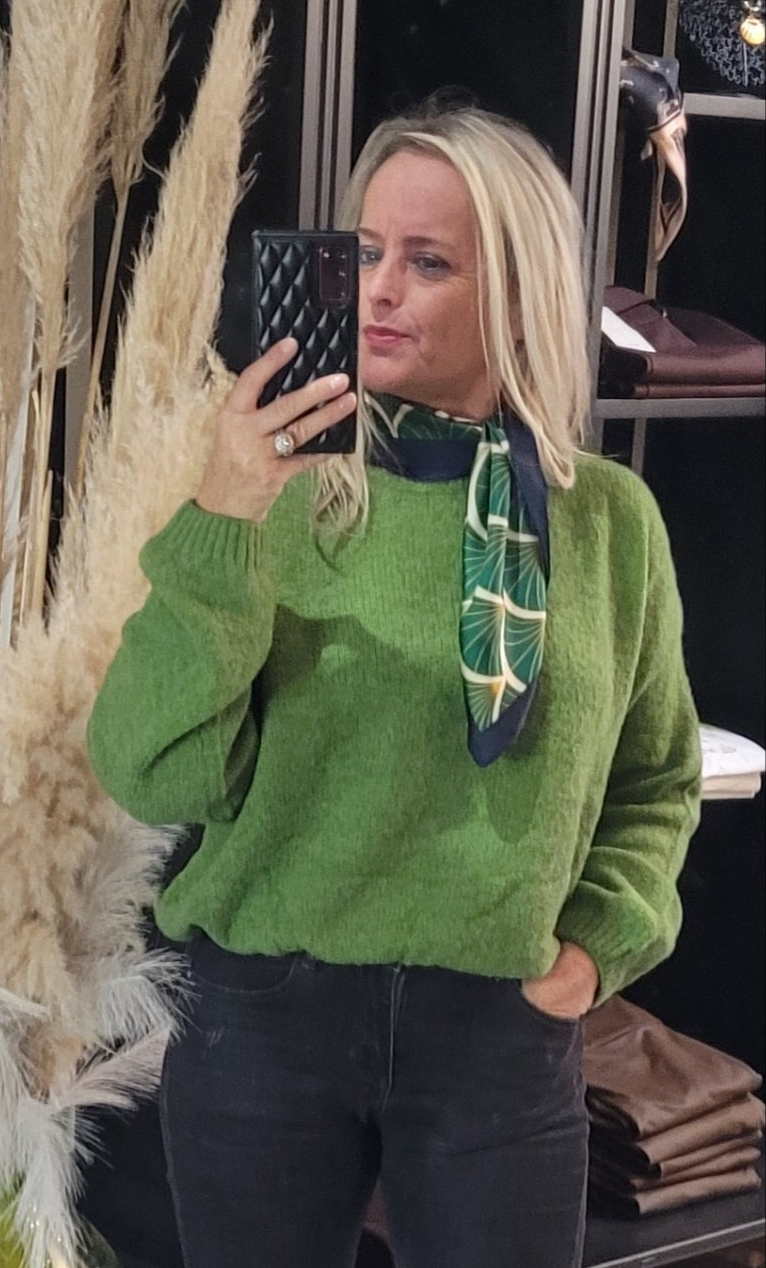 Pull Chloé Vert Olive
