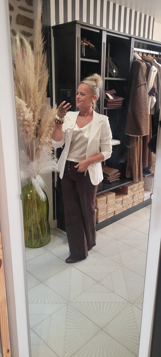 Blazer Louna Ivoire