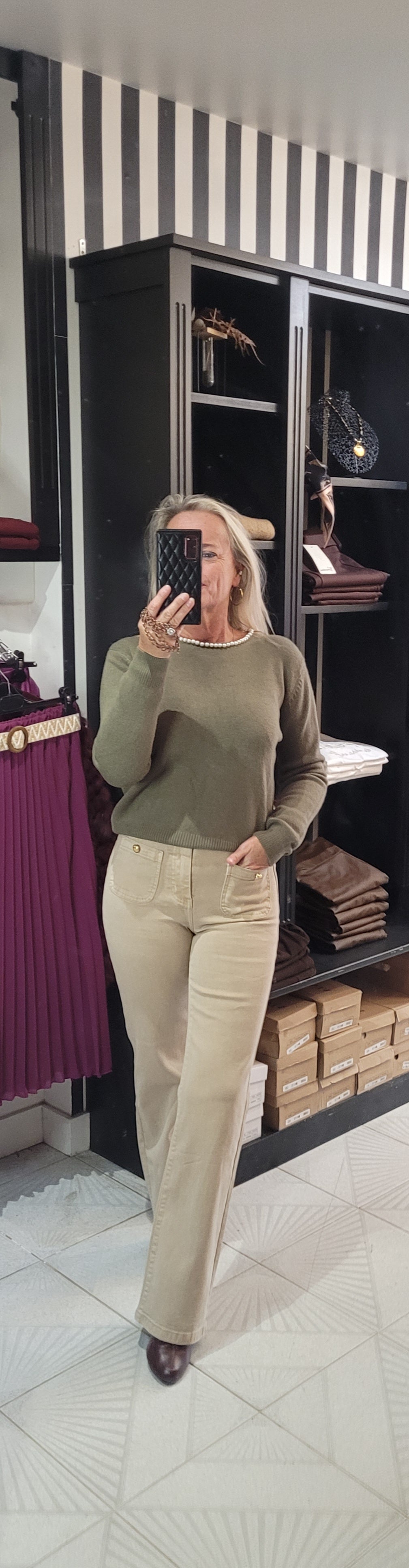 Pull  Mia Tout Doux Perlé