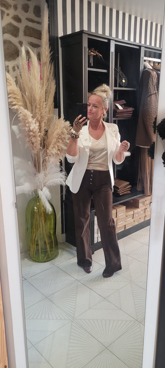 Blazer Louna Ivoire