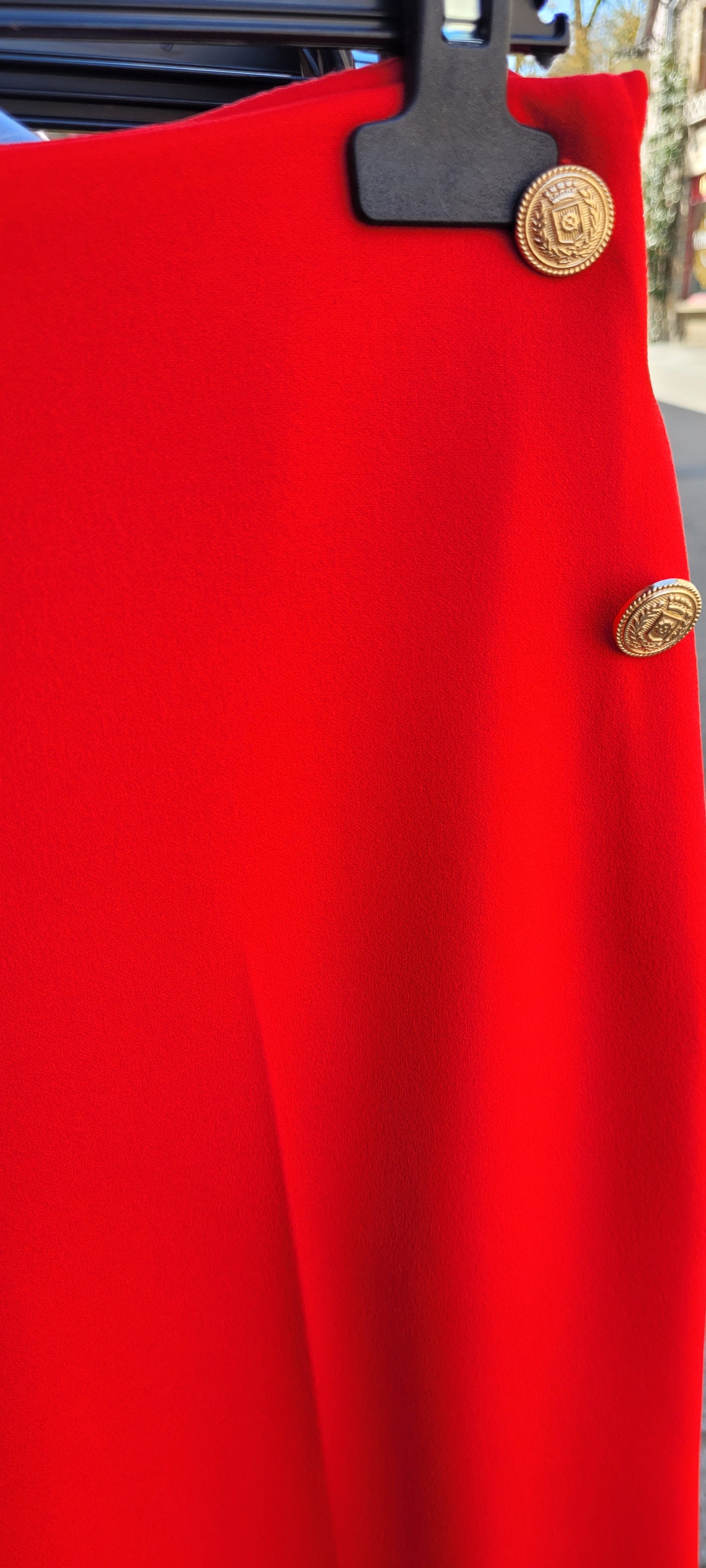 Pantalon Eden à pont rouge